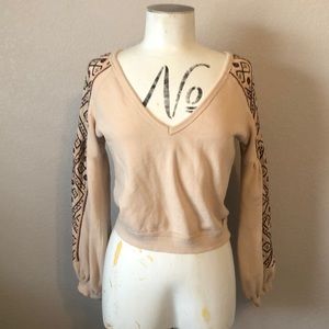 Free People embroidered shirt